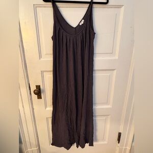 Z Supply Charcoal Maxi Dress